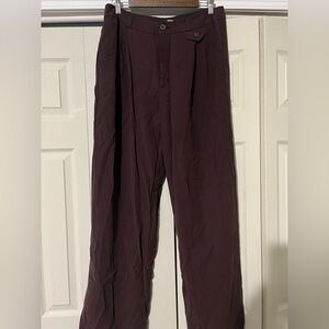 a new day Size 12 Burgundy Trousers